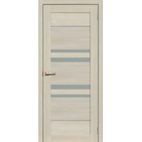 Дверь межкомнатная ламинированная Сибирь Профиль Lite doors L14 Ясень, стекло белое матовое