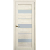 Дверь межкомнатная ламинированная Сибирь Профиль Lite doors L20 Бьянко, стекло белое матовое