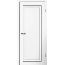 Дверь межкомнатная Сибирь Профиль Mone M02 Белый эмалит, глухое полотно