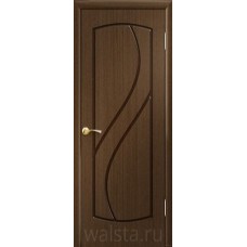 Дверь межкомнатная Walsta ВЕРОНА Орех, глухое полотно