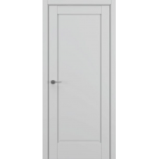 Дверь межкомнатная  S-Classic Неаполь тип-S Серый матовый, глухое полотно