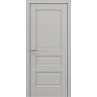 Дверь межкомнатная ZaDoor Classic Baguette АМПИР B5 Серая эмаль, глухое полотно