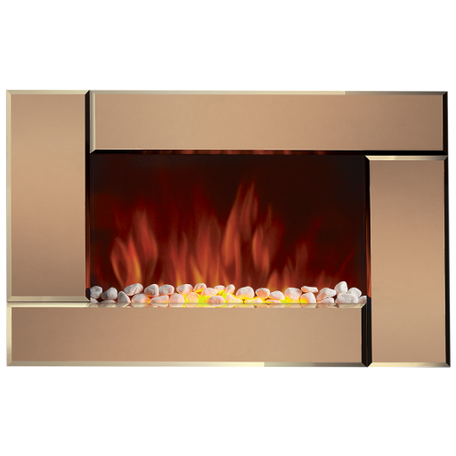 Электрокамин настенный Electrolux EFP/W-2000S Bronze