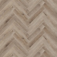 SPC плитка (кварцевый ламинат) CronaFloor Herringbone ДУБ МОНПЕЛЬЕ H004