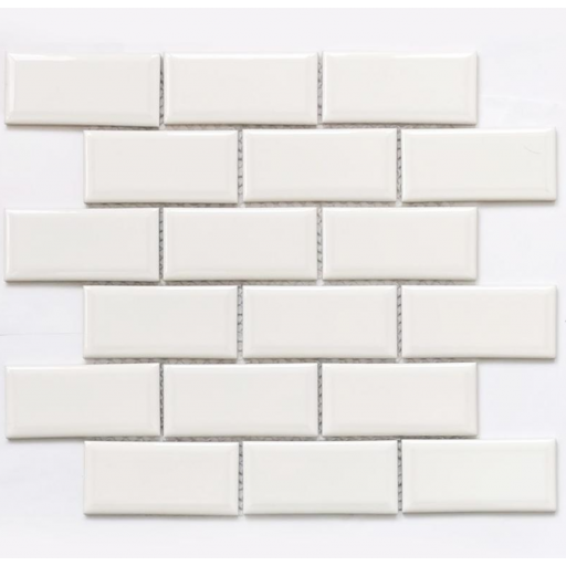 Мозаика керамогранитная Brick White 292*287.5 мм