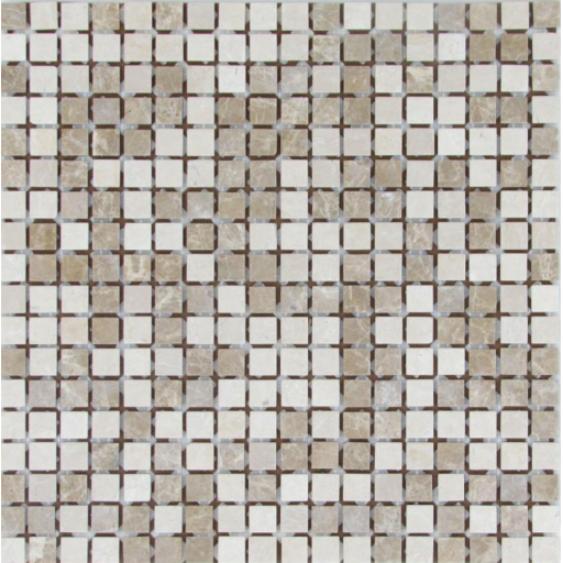Мозаика из натурального камня Sevilla-15 slim (Matt) 305*305 мм