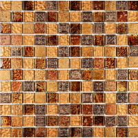 Мозаика стеклянная с камнем Antik-2 300*300 мм