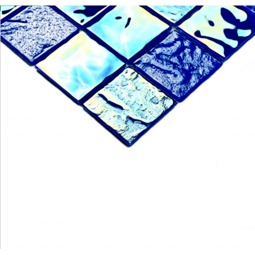 Мозаика стеклянная Bondi blue-48 298*298 мм