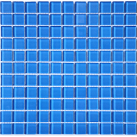 Мозаика стеклянная Royal blue 300 *300 мм