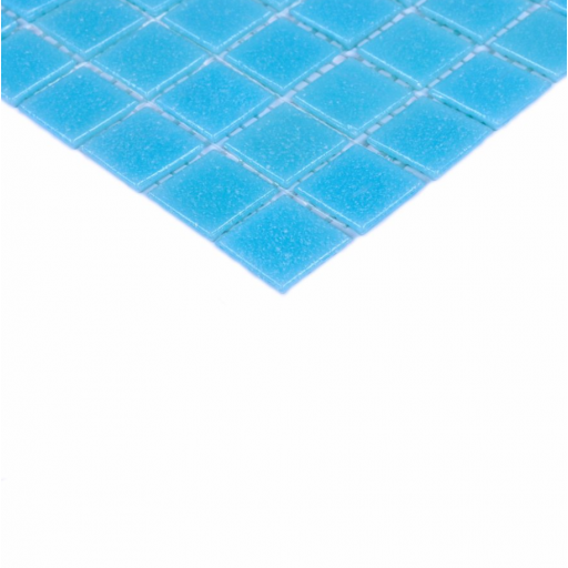 Мозаика стеклянная Simple blue (на бумаге) 327*327 мм