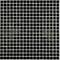 Мозаика стеклянная Super black 300*300 мм