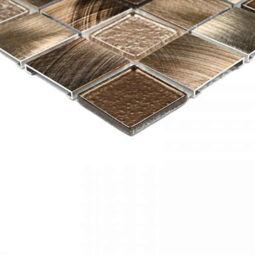 Мозаика стеклянная Titan Bronze 318*318 мм