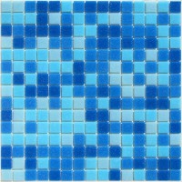 Мозаика стеклянная Aqua 100 327*327 мм 