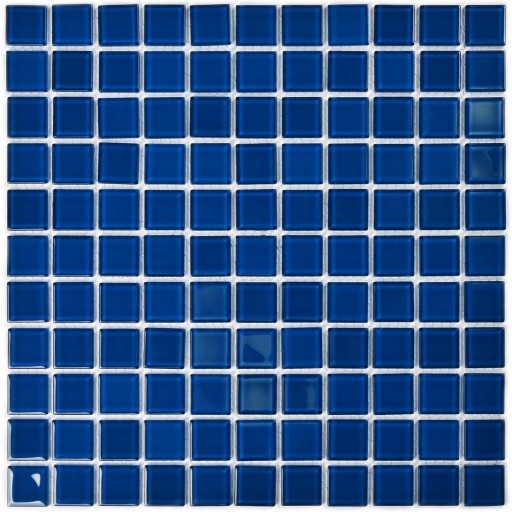 Мозаика стеклянная Deep blue 300*300 мм