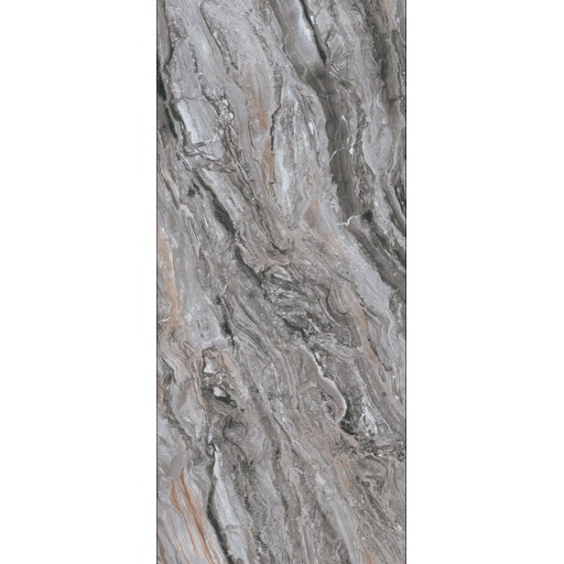 Спеченый камень Juliano Crystal коричневый 120*270 JLO120270BS066