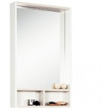 Зеркальный шкаф Aquaton  Йорк 50 1A170002YOAY0, белый/выбеленное дерево