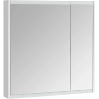 Зеркальный шкаф Aquaton Нортон 80 1A249202NT010, белый