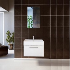 Комплект мебели для ванной комнаты Style Compact: зеркало-шкаф + тумба + раковина