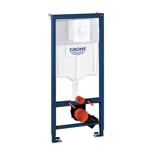 Инсталляция для подвесного унитаза GROHE Rapid SL с кнопкой 38722001