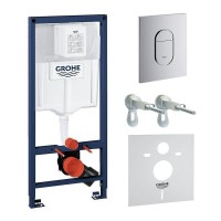 Инсталляция для подвесного унитаза GROHE Rapid SL с кнопкой 38929000
