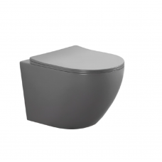Унитаз подвесной безободковый Aquatek ЕВРОПА AQ1901-MG с сиденьем Soft Close Унитаз подвесной безободковый Aquatek ЕВРОПА AQ1901-MG с сиденьем Soft Close