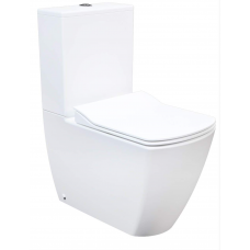 Унитаз напольный с биде Creavit ELEGANT EG360-00CB00E-0000 с сиденьем Soft Close