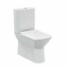 Унитаз напольный безободковый Creavit NOVA NV361-11CB00E-0000 с сиденьем Soft Close Унитаз напольный безободковый Creavit NOVA NV361-11CB00E-0000 с сиденьем Soft Close