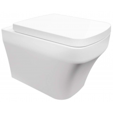 Унитаз подвесной безободковый с биде Creavit SOLO SO321-00CB00E-0000 с сиденьем Soft Close