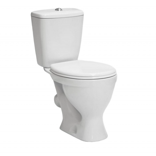 Унитаз-компакт напольный с бачком Sanita ЭТАЛОН СТАНДАРТ WC.CC/Etalon/1-P/WHT.G/S1 с сиденьем