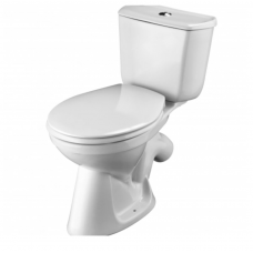 Унитаз-компакт с бачком напольный Santek БРИЗ 1.WH30.2.138 с сиденьем Soft Close