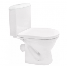 Унитаз-компакт с бачком напольный Santek АЛЬКОР 1.WH30.2.196 с сиденьем