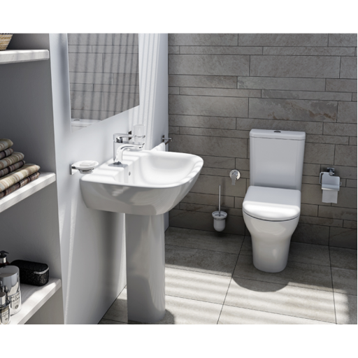 Унитаз-компакт напольный с бачком Vitra ZENTRUM 9012B003-7202 с сиденьем Soft Close