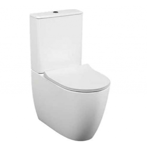 Унитаз напольный безободковый с бачком Vitra SENTO 9830B003-7203 с сиденьем Soft Close