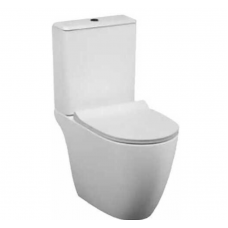 Унитаз-компакт напольный безободковый с бачком Vitra SENTO OPEN BACK 9830B003-7204 с сиденьем Soft Close