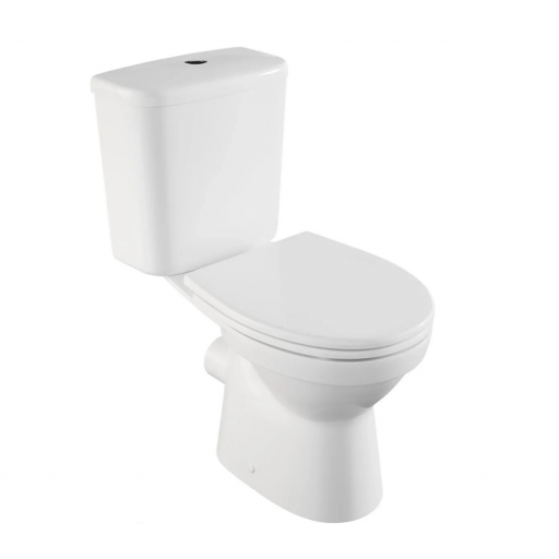 Унитаз напольный с бачком Vitra NORM FIT DUROPLAST 9844B099-7205 с сиденьем Soft Close
