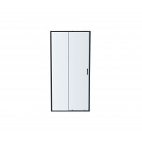 Душевая дверь в нишу AQUATEK AQ ARI RA 10020BL 100х200 см прозрачное стекло раздвижная