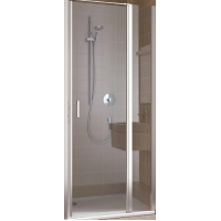 Душевая дверь в нишу KERMI Cada XS CK1GR11020VPK 110х200 см прозрачное стекло распашная правая