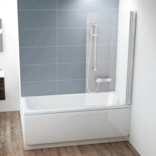 Шторка для ванны Ravak 7QR40C00Z1 размер 800*1500 мм поворотная правая