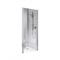 Душевая перегородка KERMI Cada XS CKTWD09020VPK 90х200 см прозрачное стекло профиль хром