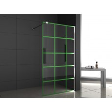 Душевая перегородка ODA WK120 120х195 см прозрачное стекло профиль хром