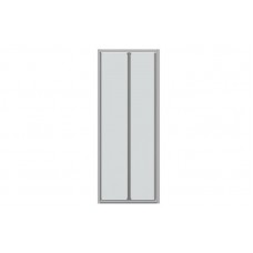 Душевая дверь в нишу Bravat Line BD100.4121A складная, размер 1000*2000 мм