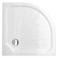 Душевой поддон 1MARKA Tondo 90х90 см низкий четверть круга акриловый