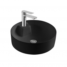 Раковина накладная Aquatek Европа AQ5212-MB черная матовая Раковина накладная Aquatek Европа AQ5212-MB черная матовая