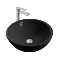 Раковина накладная Aquatek AQ5354-MB черная матовая