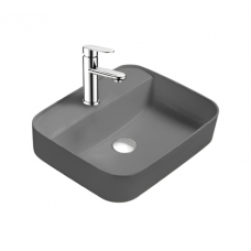 Раковина накладная Aquatek Вега AQ5506-MG серая матовая Раковина накладная Aquatek Вега AQ5506-MG серая матовая