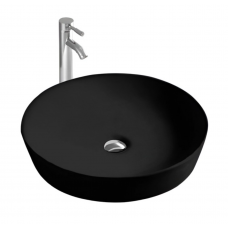Раковина накладная Aquatek Европа AQ5558-MB черная матовая