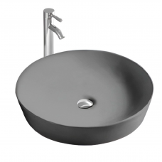 Раковина накладная Aquatek Европа AQ5558-MG серая матовая Раковина накладная Aquatek Европа AQ5558-MG серая матовая
