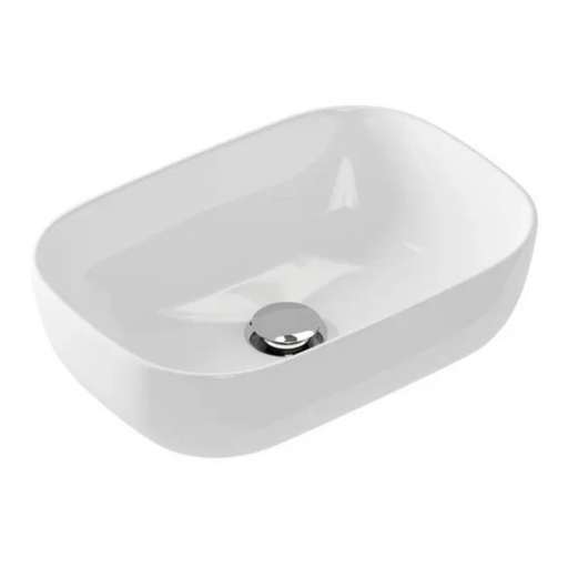Раковина накладная Церсанит Moduo 50 Square 63570 белая