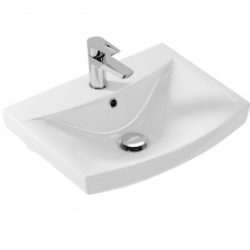 Раковина мебельная Церсанит Carina 50 S-UM-CAR50/1-w белая Раковина мебельная Церсанит Carina 50 S-UM-CAR50/1-w белая