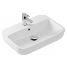 Раковина накладная Церсанит Caspia 60 Square S-UM-CAS60/1-S-w белая